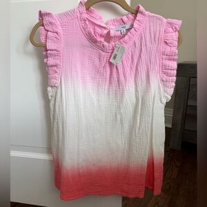 NWT Fate ombré blouse size M